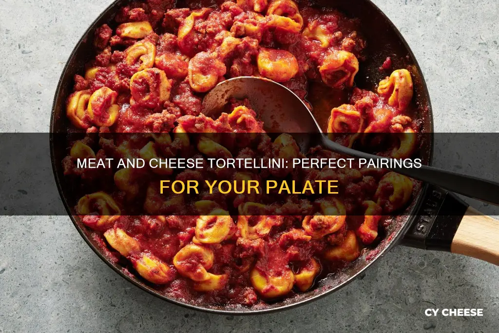 what meat goes well with cheese tortellini