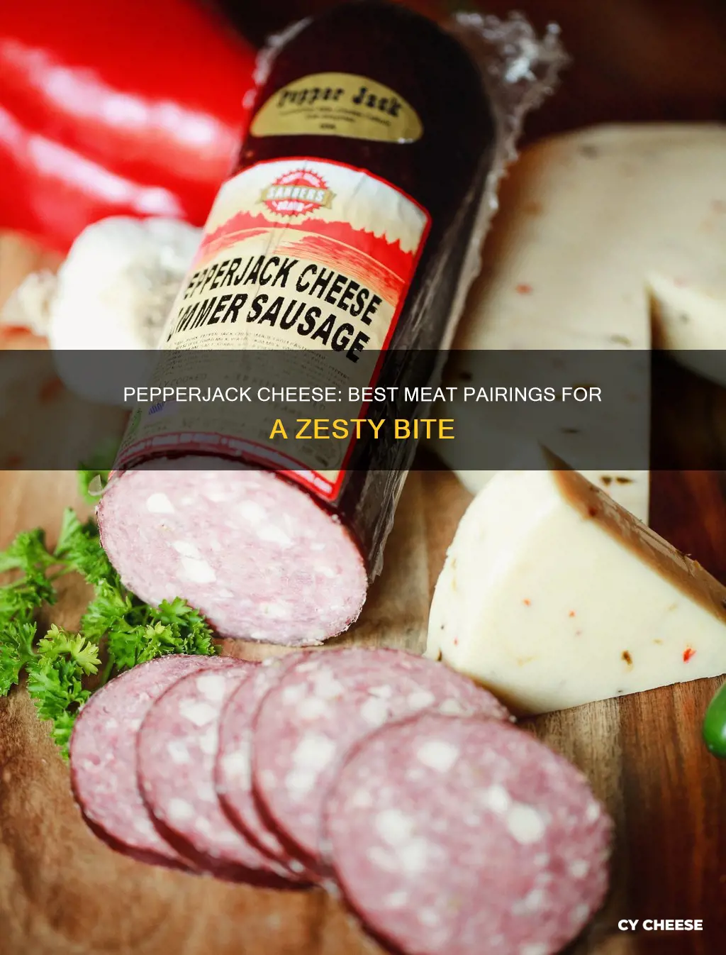 what meat goes well with pepperjack cheese