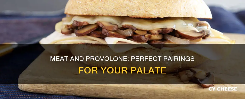 what meat goes with provolone cheese