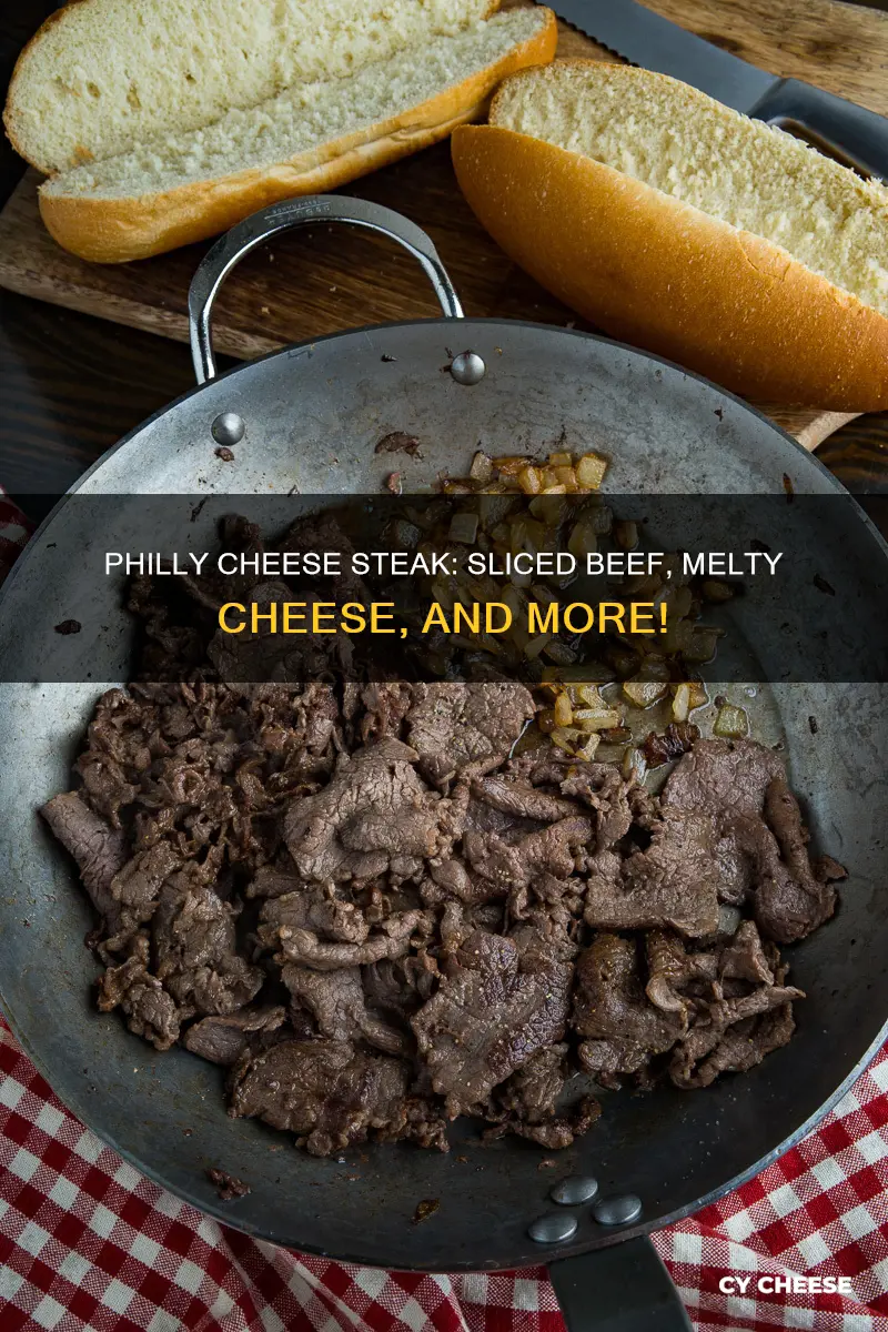 what meat is philly cheese steak made of