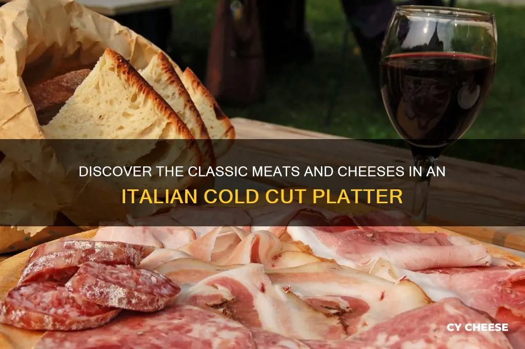 what meats and cheeses are in an italian cold cut