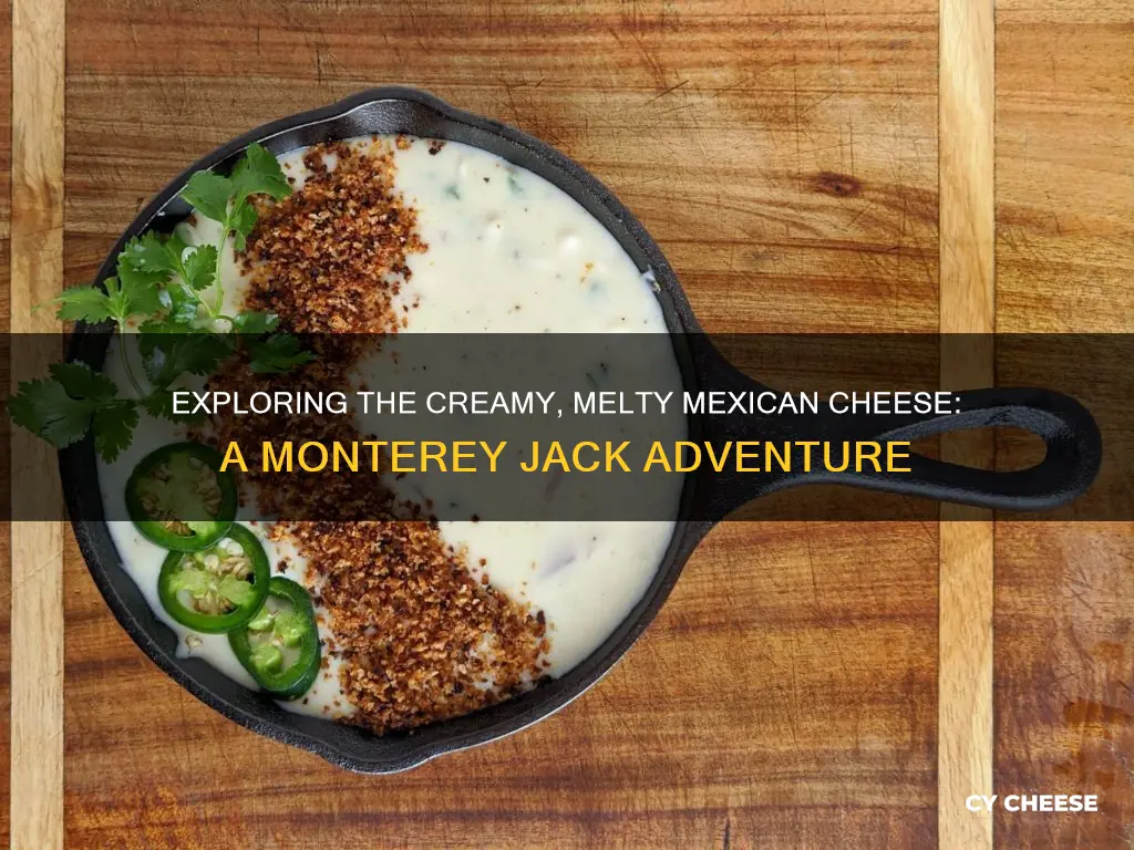 what mexican cheese is like monterey jack