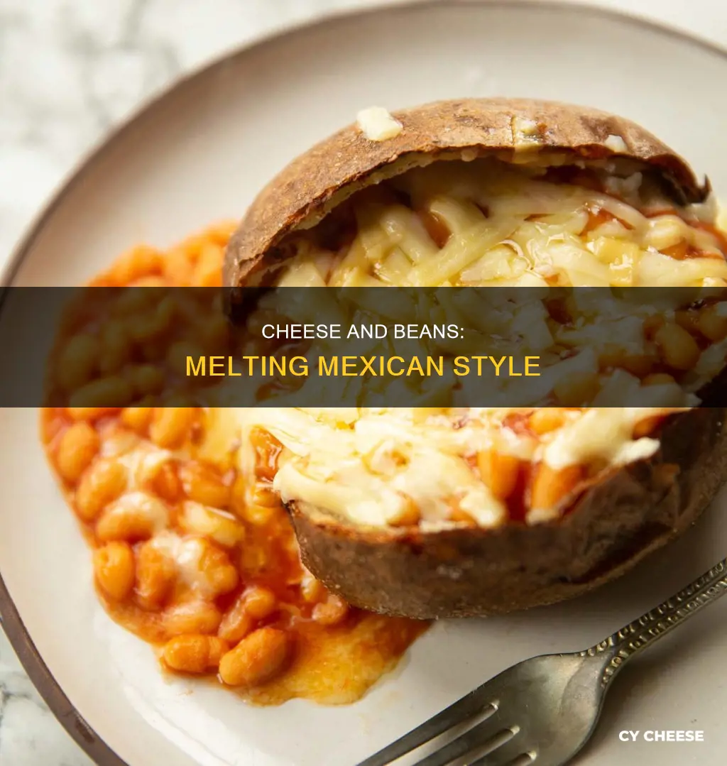 what mexican cheese melt on beans