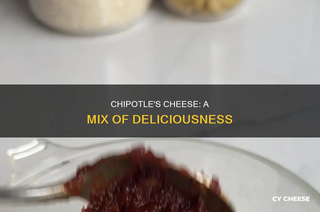 what mixtyre of cheese do they use at chipotle