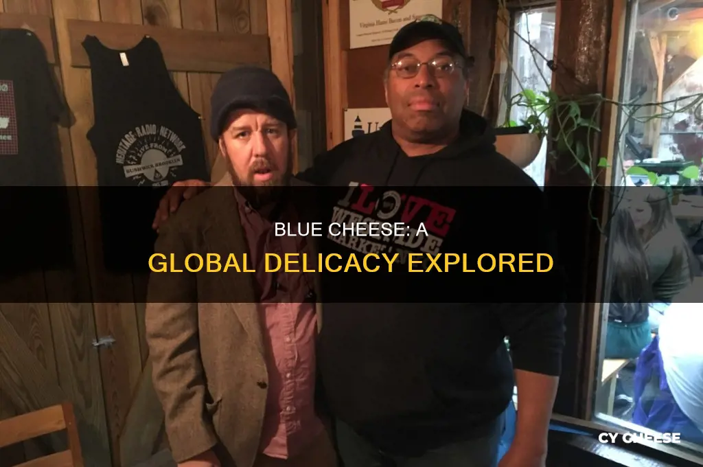 what nationality uses blue cheese