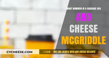 Sausage Egg and Cheese McGriddle: Unveiling the Menu Number Mystery