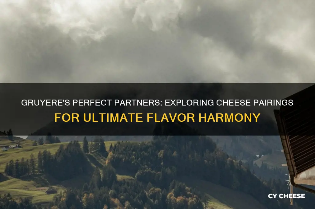 what other cheese does gruyere pair well with