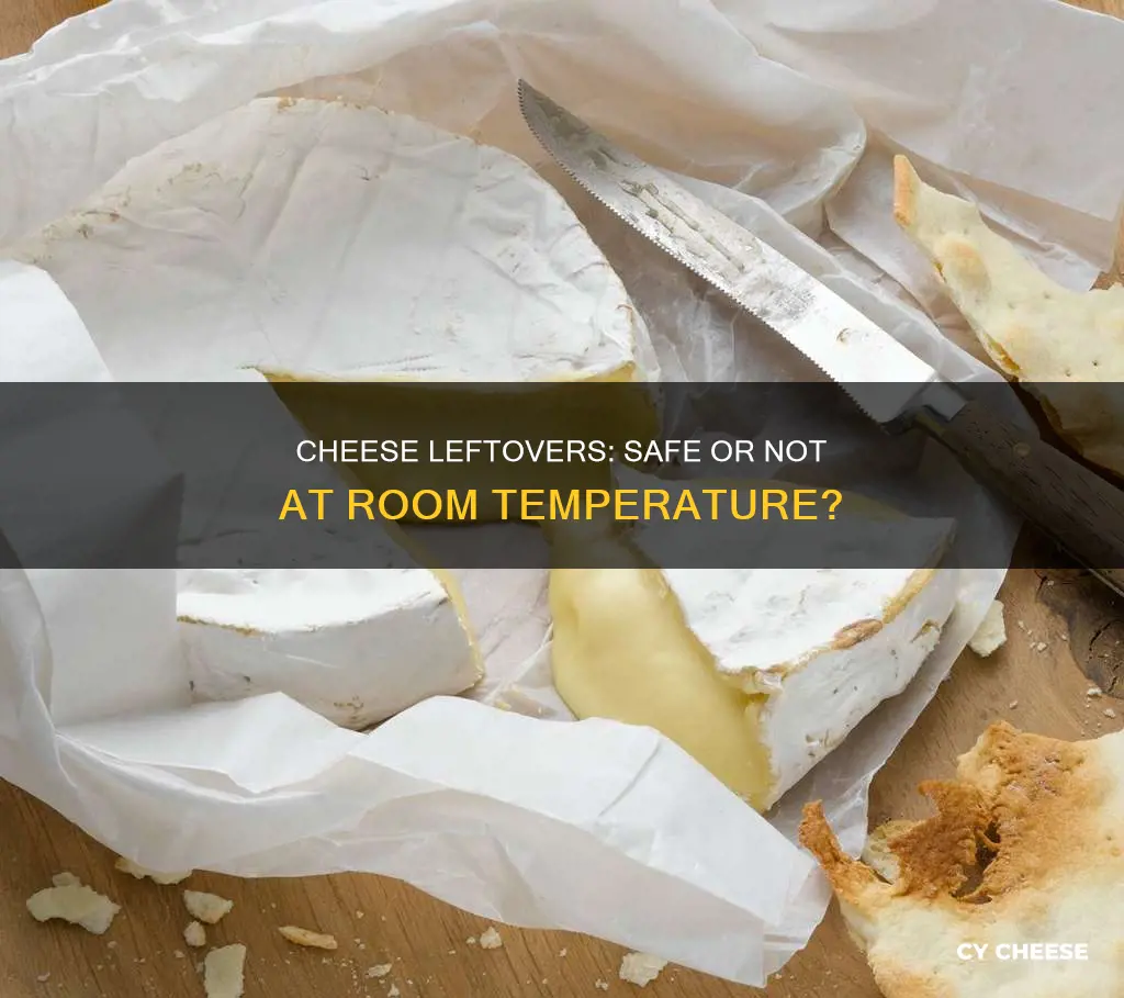 what part of cheese goes bad at room temperature