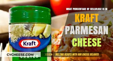 Cellulose Content in Kraft Parmesan Cheese Explored
