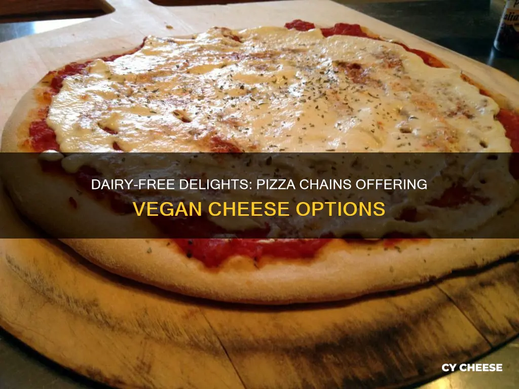 what pizza chains have dairy free cheese