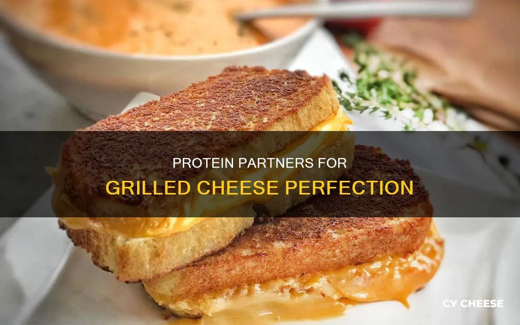 what protein goes with grilled cheese