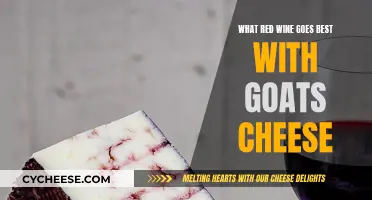 Goat Cheese and Red Wine: The Perfect Pairing