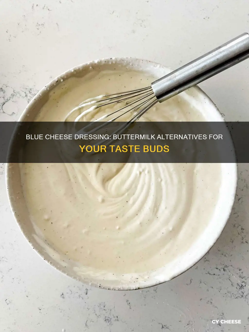what replaces buttermilk for blue cheese dressing
