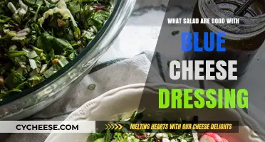 Delicious Salads Perfectly Paired with Creamy Blue Cheese Dressing