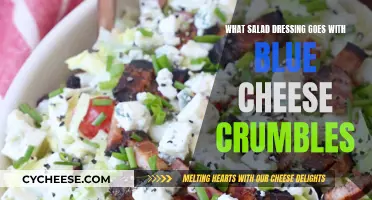 Blue Cheese Crumbles: Perfect Pairing with Tangy Dressing