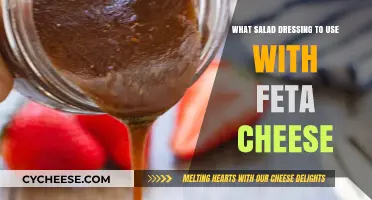 Salad Dressings That Complement Feta Cheese's Tangy Flavor