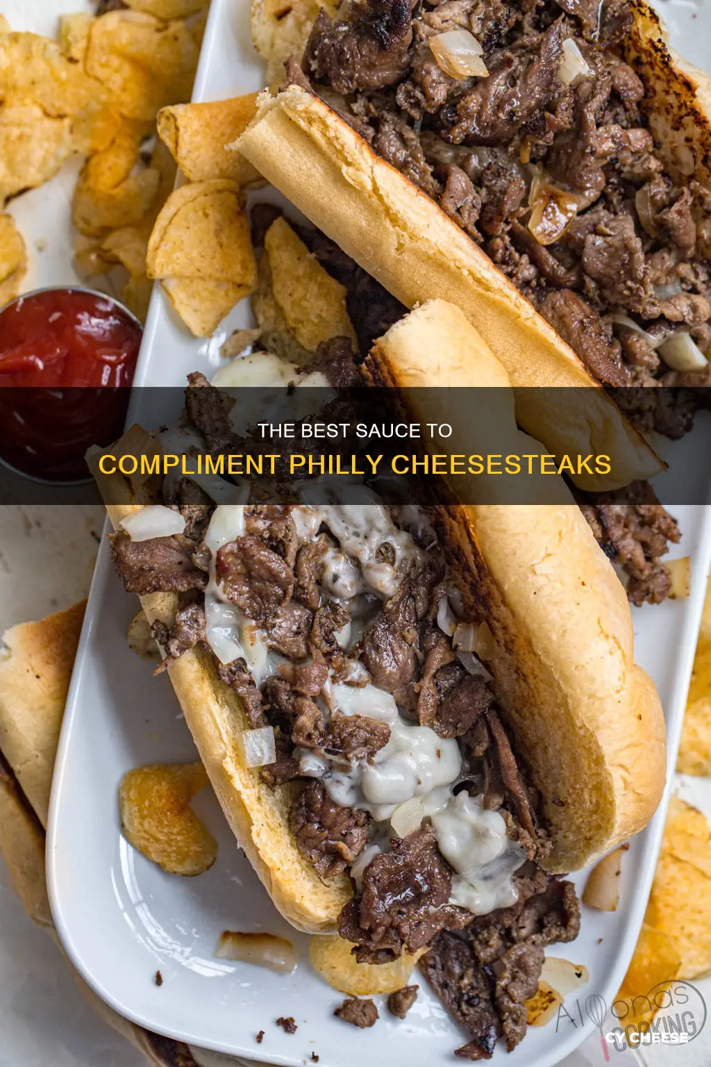 what sauce goes on philly cheese steak