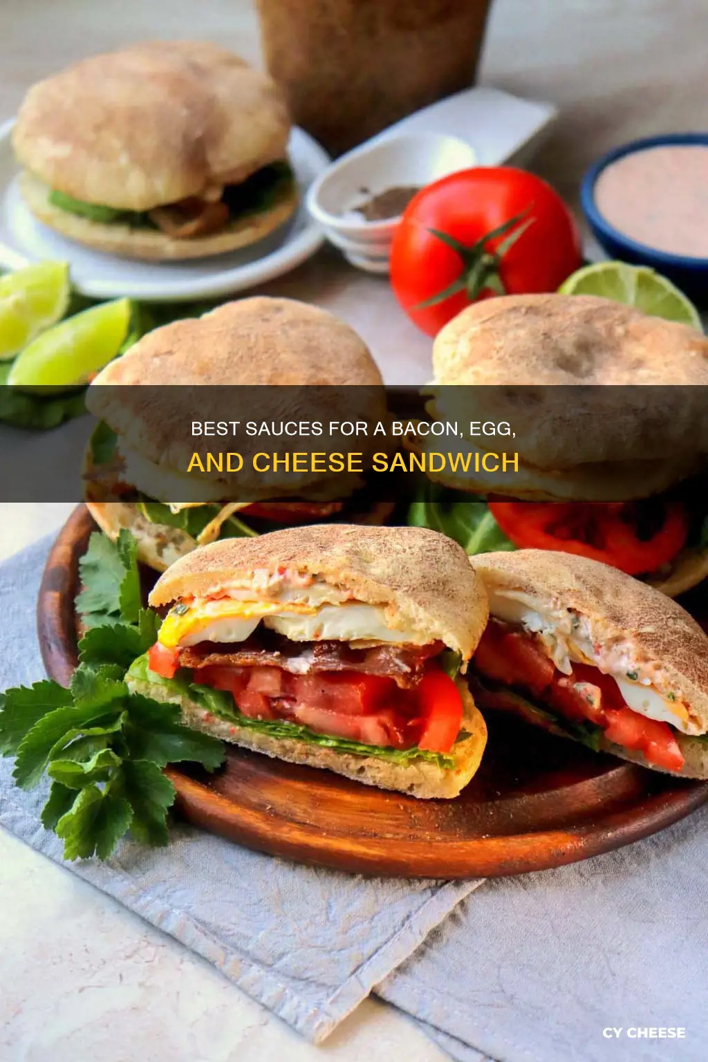 what sauce to put on bacon egg and cheese