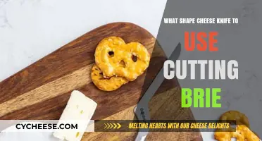 The Best Cheese Knife Shape for Cutting Brie