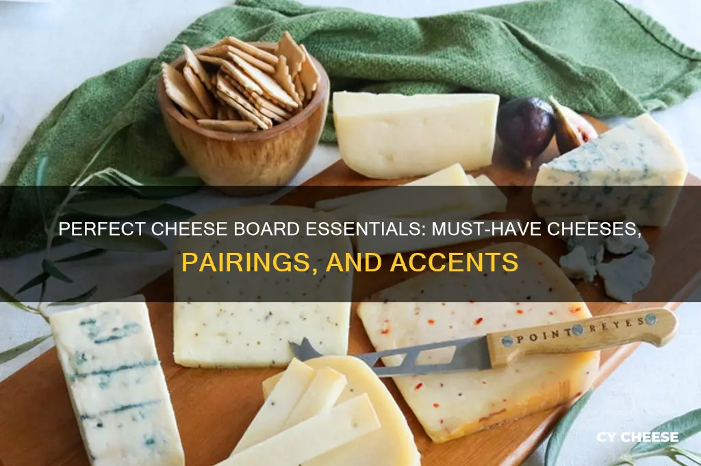 what should be included on a cheese board