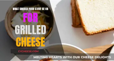 The Perfect Stove Setting for Grilled Cheese