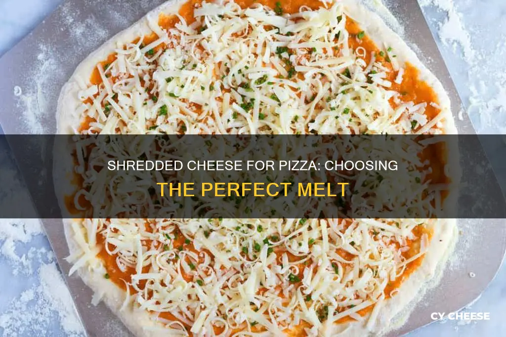 what shredded cheese for pizza