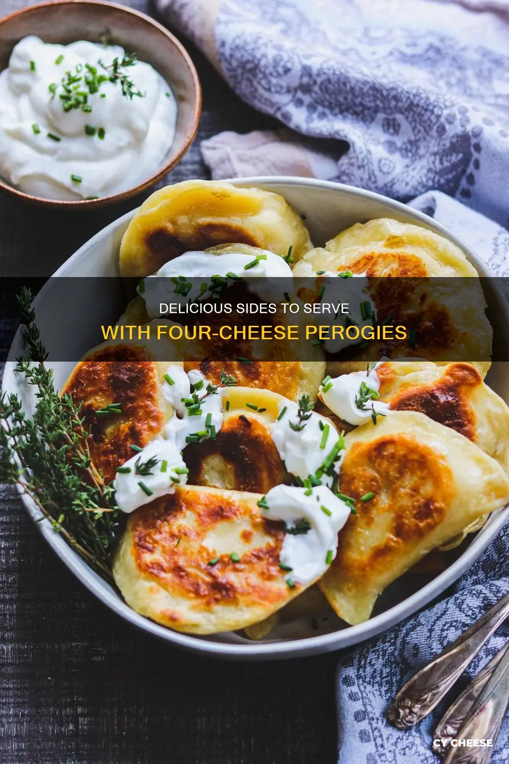 what side goes with 4 cheese perogies recipes