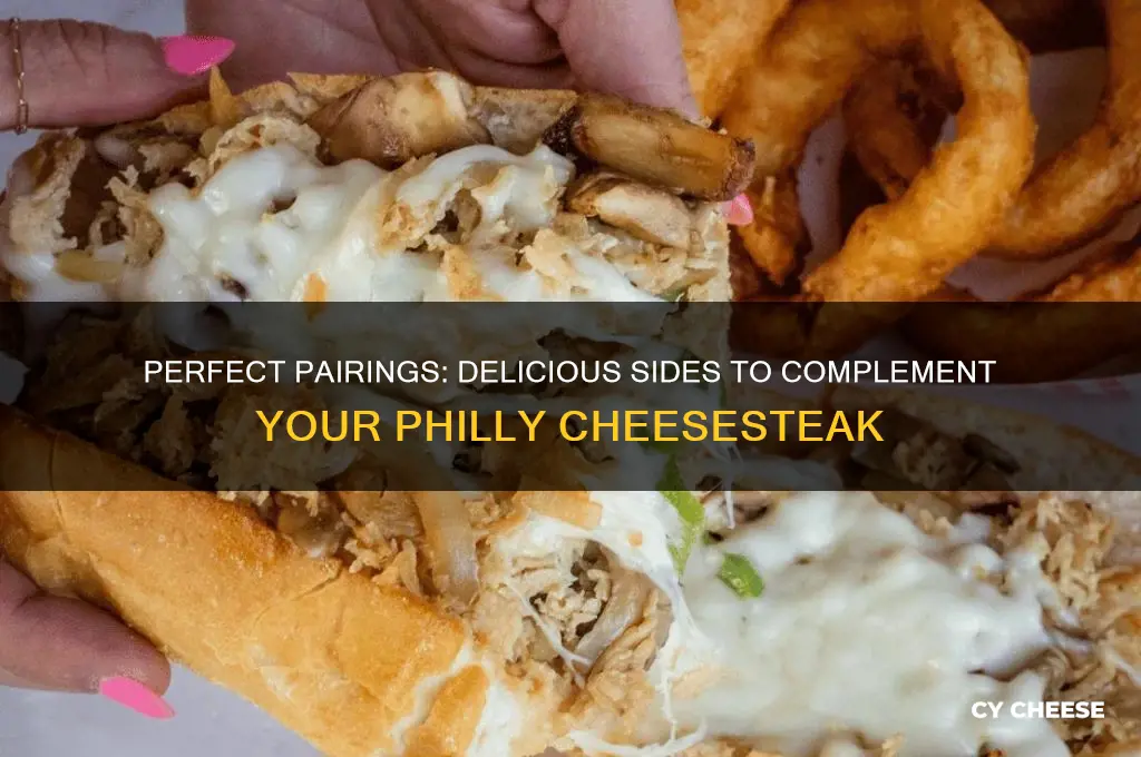 what sides go well with philly cheese steak