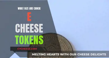 Chuck E. Cheese Tokens: What's the Standard Size?