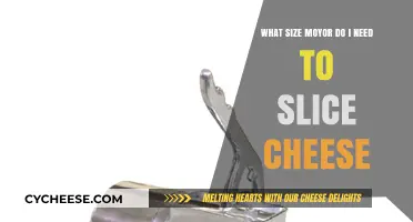 Choosing the Right Motor Size for Perfect Cheese Slicing