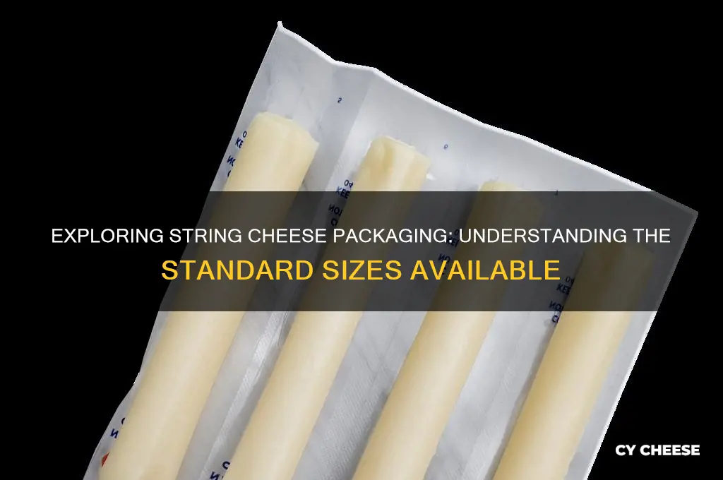 what size package does string cheese come in