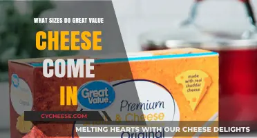 Great Value Cheese Sizes: A Comprehensive Guide to Available Options
