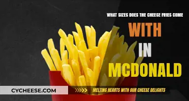 McDonald's Cheese Fries Sizes: A Guide to Your Perfect Portion
