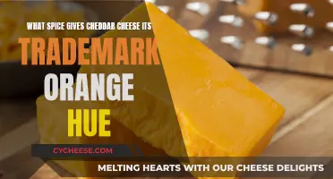 The Secret Spice Behind Cheddar's Vibrant Orange Color