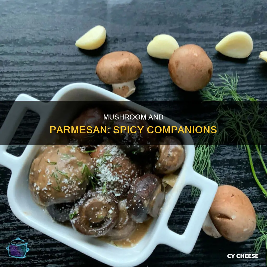 what spices go well with mushrooms and parmesan cheese