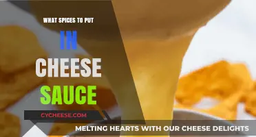 Cheese Sauce: Spices to Add a Kick