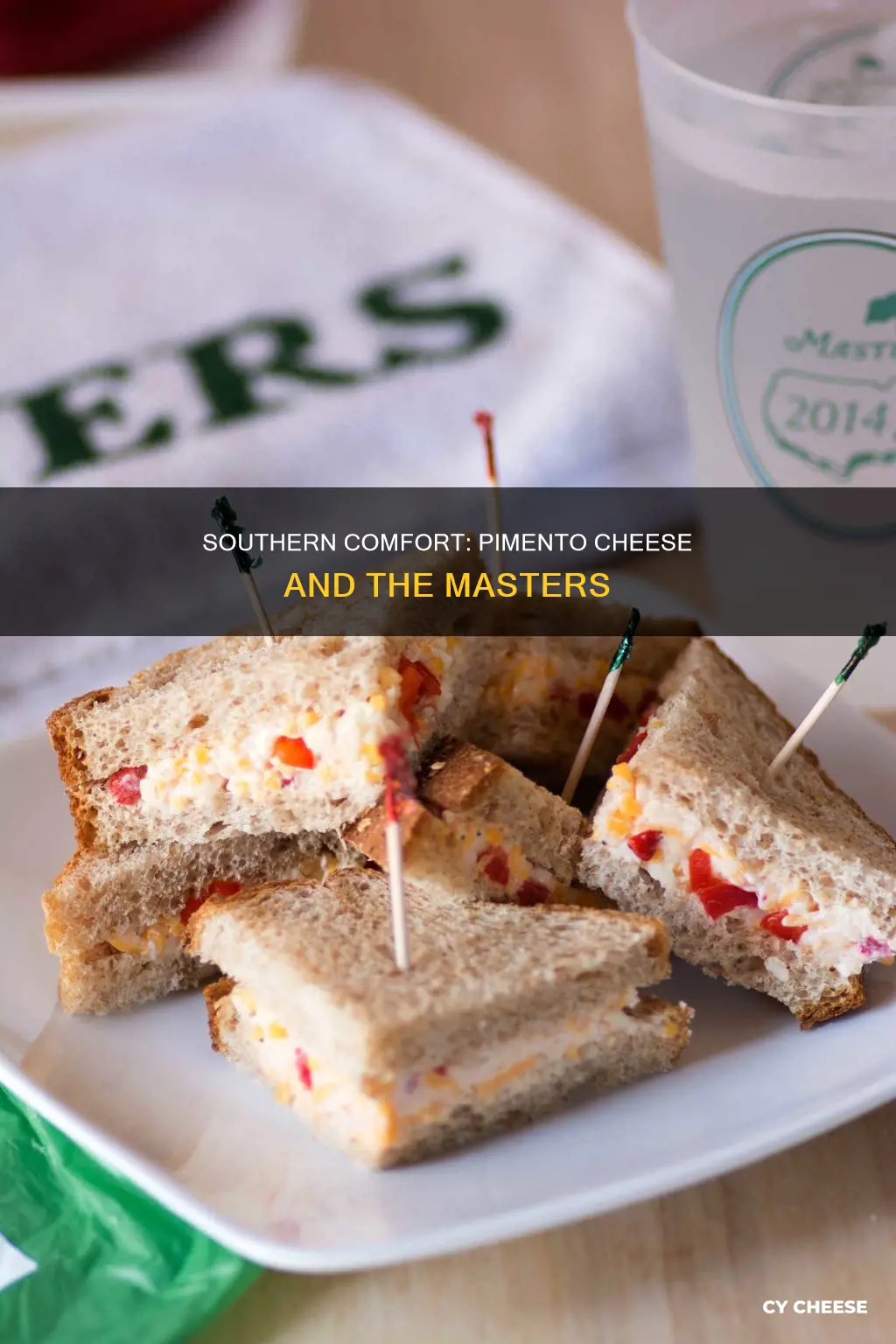 what sporting event is best associated with pimento cheese sandwiches