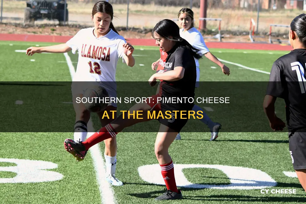 what sporting event serves pimento cheese