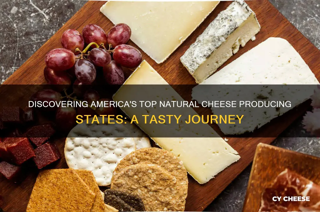 what states in the us produce natural cheese