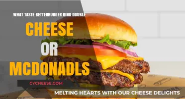 Burger King Double Cheese vs. McDonald's: Which Tastes Better?