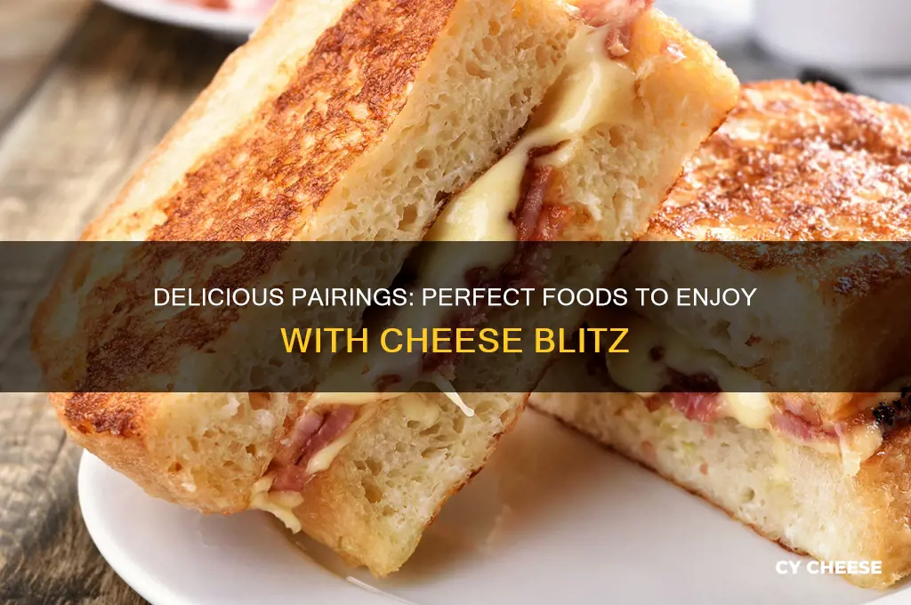 what taste good with cheese blitz