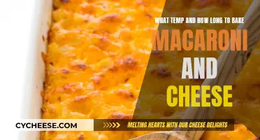 Macaroni Masterpiece: Baking Time and Temperature Tips