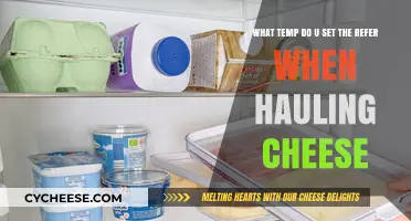 Optimal Refrigerator Temperature for Safely Hauling Cheese: Expert Tips