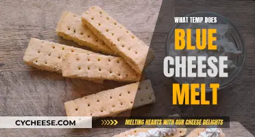 Melting Blue Cheese: Ideal Temperature Range