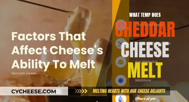 The Perfect Cheddar Melting Point: Unveiling the Secret to Creamy Cheese