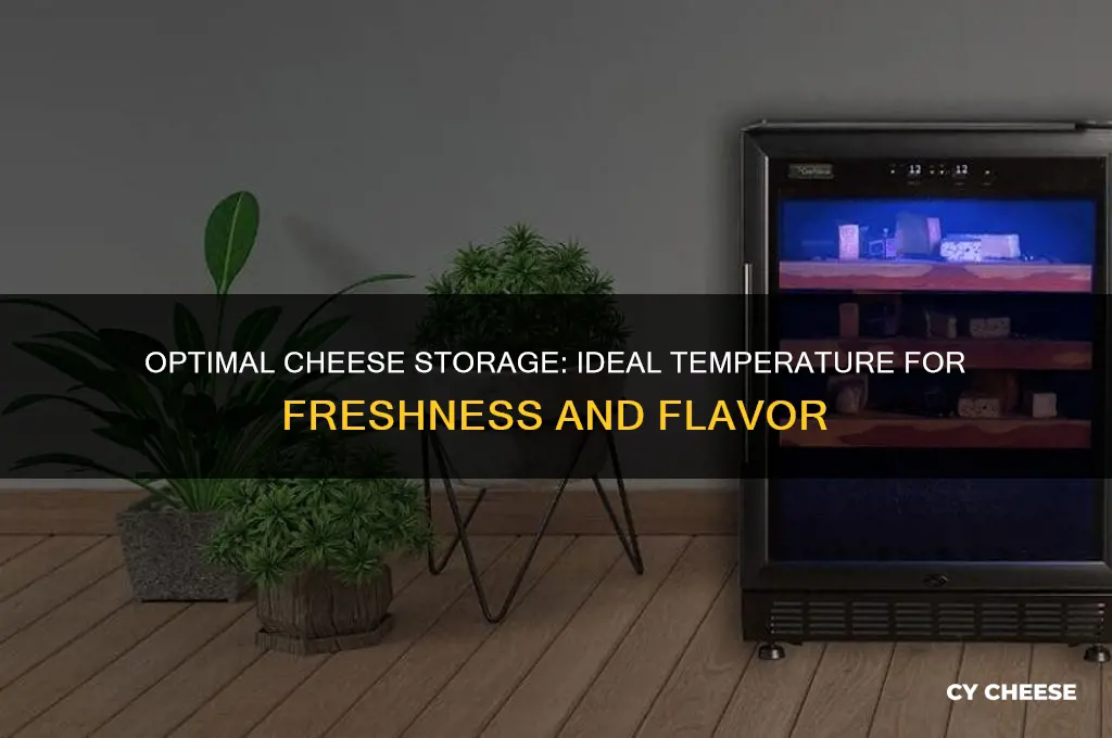 what temp does cheese need to be kept at