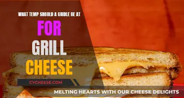 The Perfect Griddle Temperature for Grilled Cheese