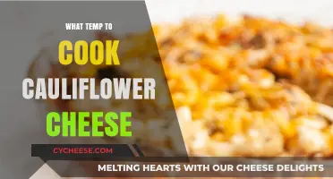The Perfect Temperature for a Cheesy Cauliflower Delight