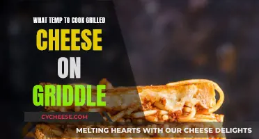 The Perfect Temperature for Grilled Cheese on a Griddle
