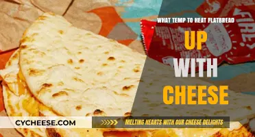 Perfectly Melty Flatbread: Ideal Heating Temperature for Cheesy Bliss
